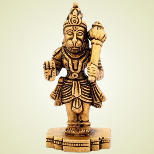 Brass Lord Hanuman Ji Murti Bajrangbali