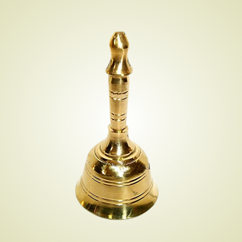 Lishaz Metal Brass Puja Bell