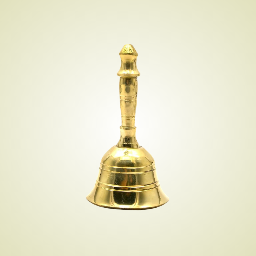 Lishaz Metal Brass Puja Bell