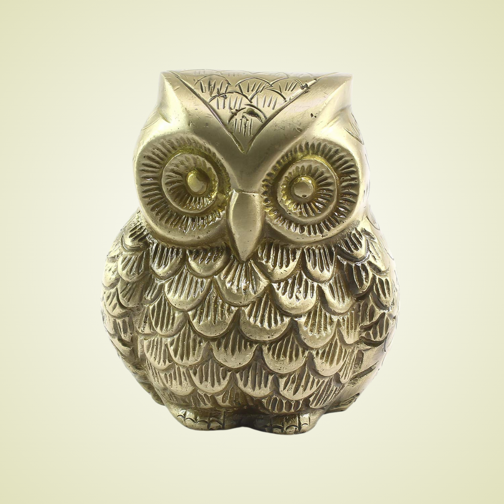 Brass Vaastu Owl | Home Decor | Feng Shui