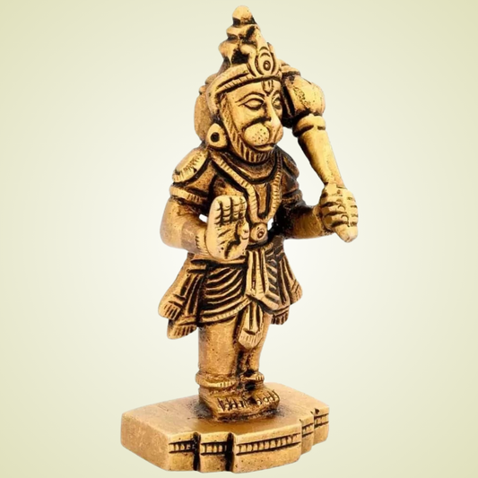 Brass Lord Hanuman Ji Murti Bajrangbali