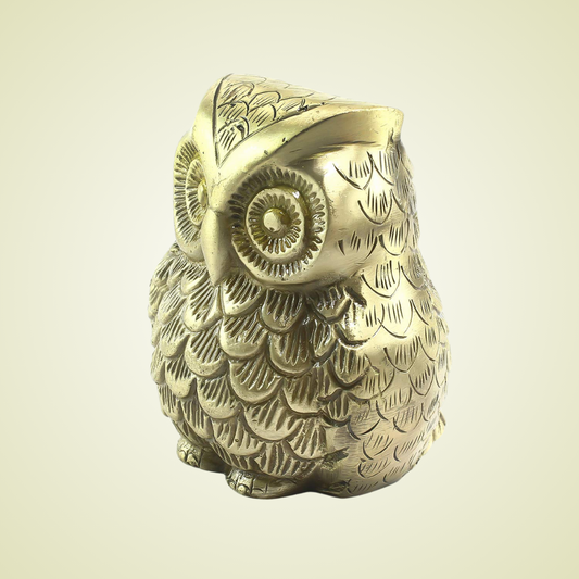 Brass Vaastu Owl | Home Decor | Feng Shui