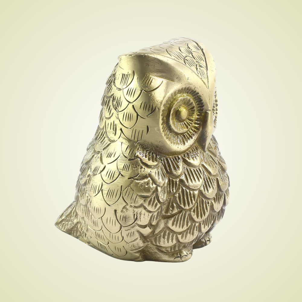 Brass Vaastu Owl | Home Decor | Feng Shui