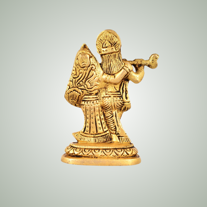 100% Pure Brass Radha Krishna Murti